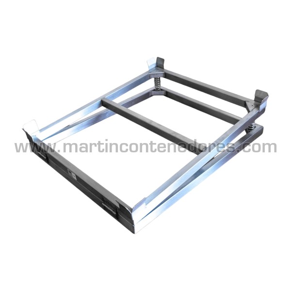 Soporte inclinado para IBC 1000 litros ST acero galvanizado