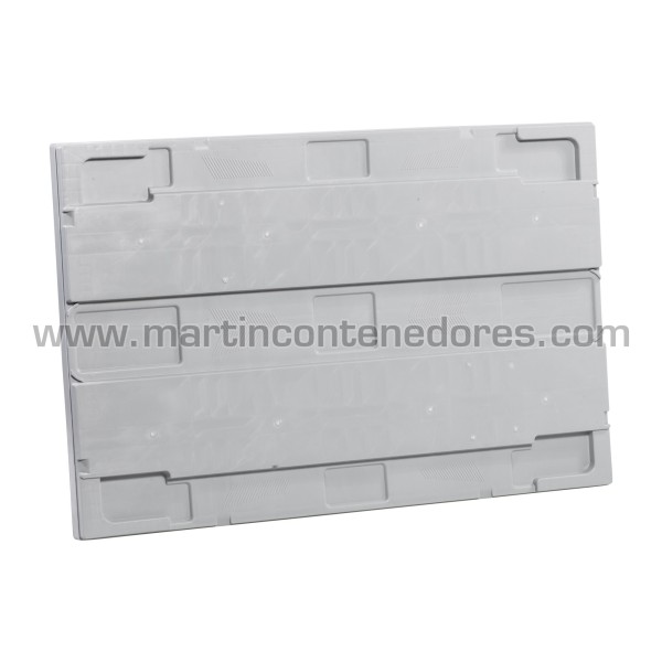 Tapa plástica para contenedor 1200x800 mm