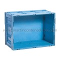 Foldable plastic box 800x600x450/400 mm