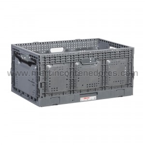 Foldable perforated box...