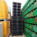 Perforated plastic pallet 1200x800x140 mm 3 runners