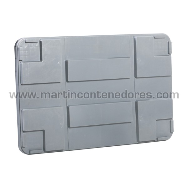 Lid plastic for stacking box 1040x640 mm