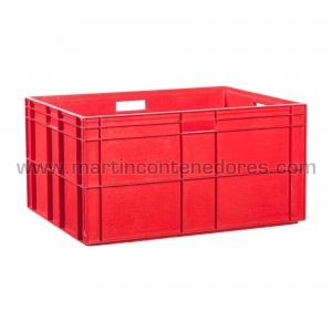 Plastic box 800x600x412/382 mm