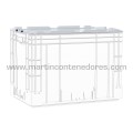 Lid plastic with hinge 600x400x26 mm