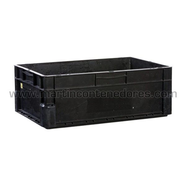 Caja plástica ESD 600x400x220/204 mm