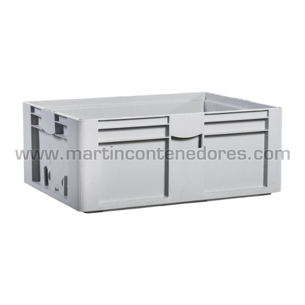 Euronorm plastic crate 800x600x325/305 mm