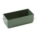 Nestable plastic bin for subdivision 220x103x82 mm