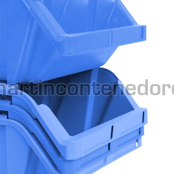 Storage bin plastic 490x310x195 mm