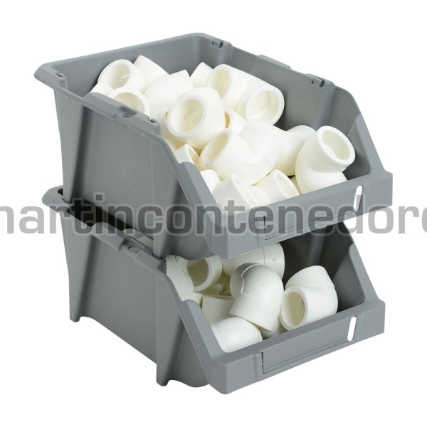 Storage bin plastic 300x200x130 mm