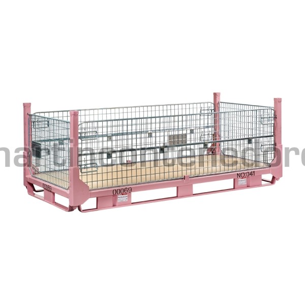 Mesh stillages stackable PSA 00069