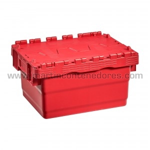 Box nestable with lid...