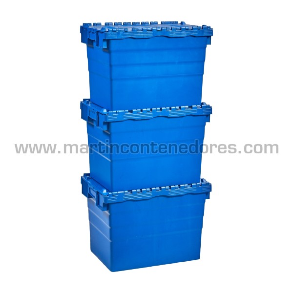 Bac de rangement plastique empilable