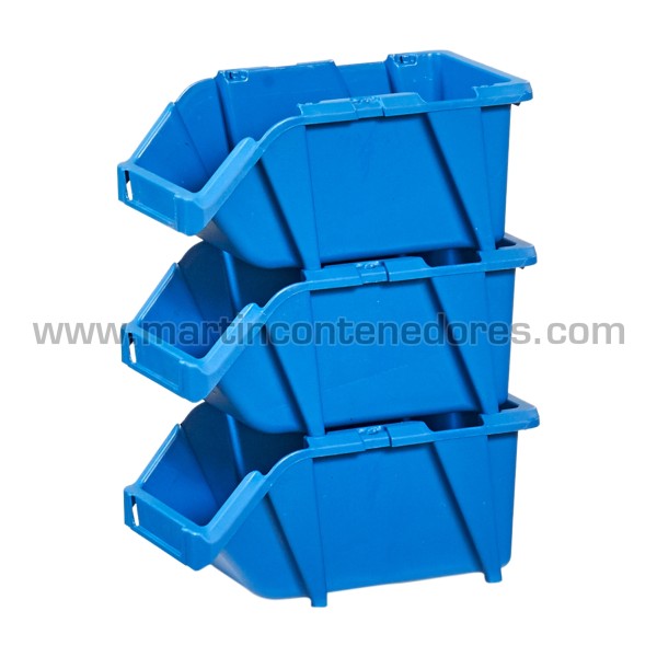 Storage bin plastic 200x130x98 mm