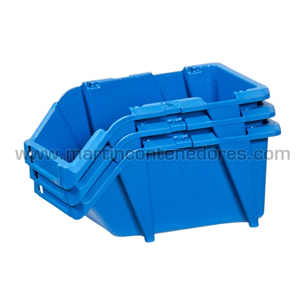 Storage bin plastic 200x130x98 mm