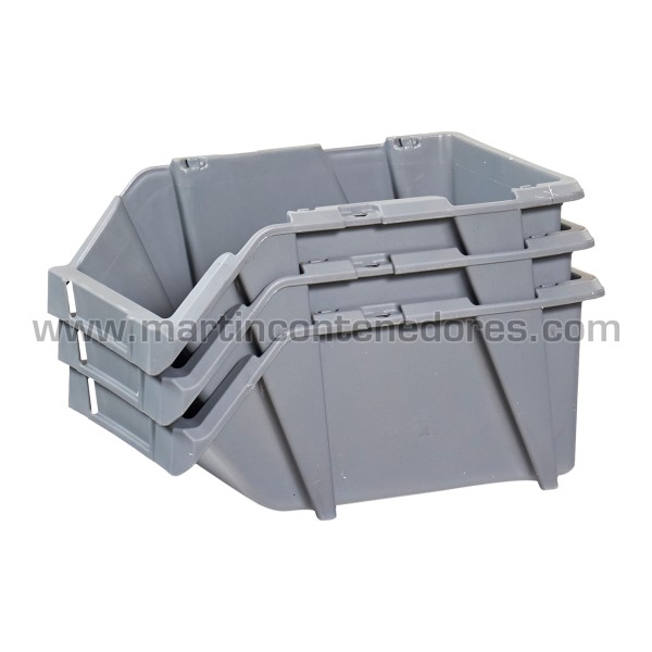 Storage bin plastic 300x200x130 mm