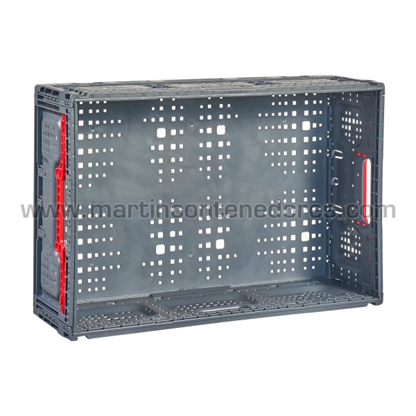 Foldable perforated box 600x400x185/176 mm