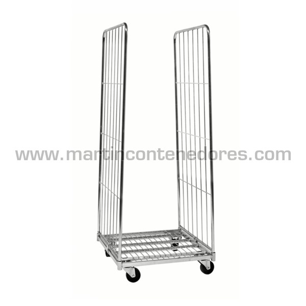 Roll conteneur 2 côtés 800x600x1520 mm