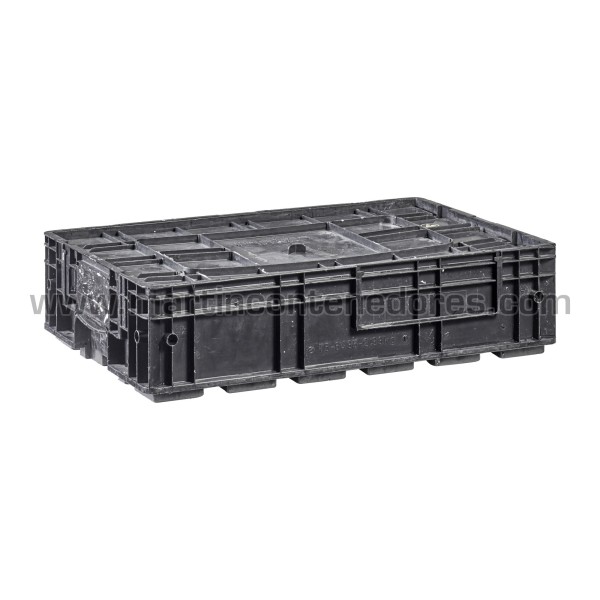 Caja plástica ESD R-KLT 6115 600x400x147/109 mm