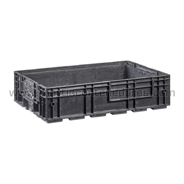 Caja plástica ESD R-KLT 6115 600x400x147/109 mm