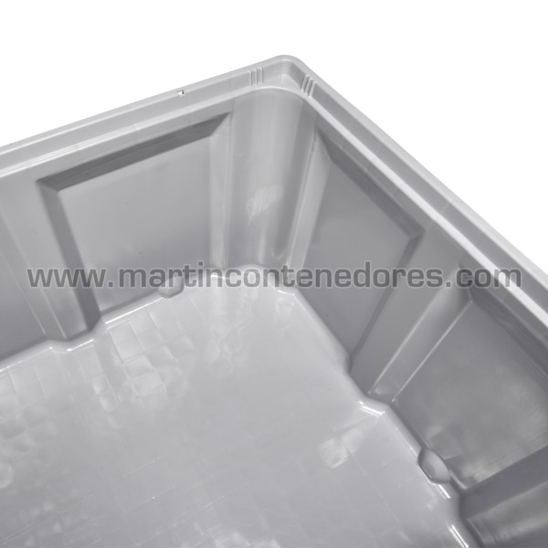 Box plastic 1200x1000x639/460 mm 3 runners