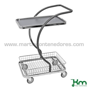 Table trolley with shelf...