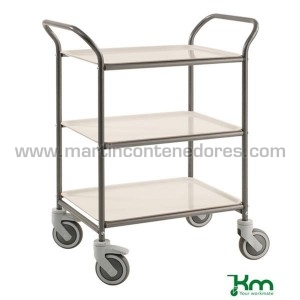 Service trolley gray with 3...