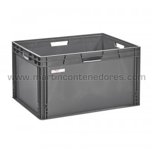 Plastic box 800x600x449/437 mm