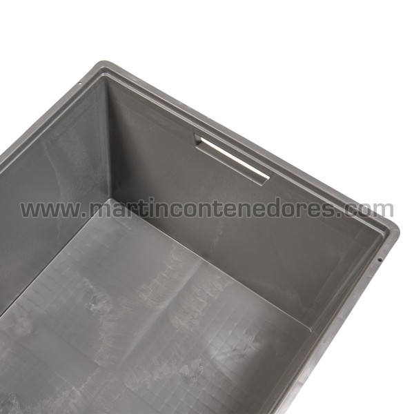 Plastic box 800x600x449/437 mm