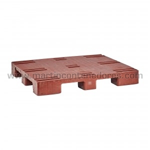 Perforated plastic pallet...