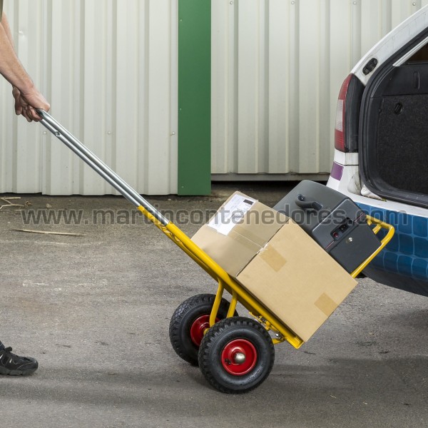 Carrinho de bagagens dobrável 150 kg