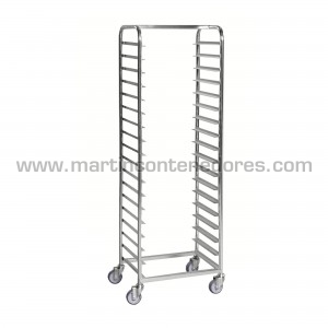 Tray trolley 440x600x1880 mm