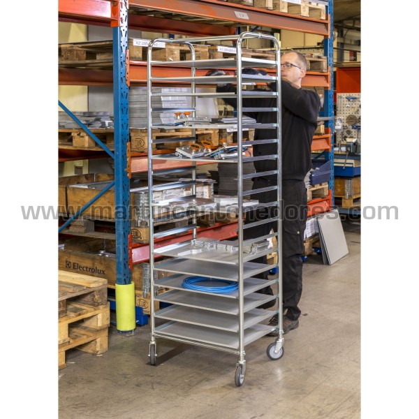 Shelf for trolley 440x600x1880 mm