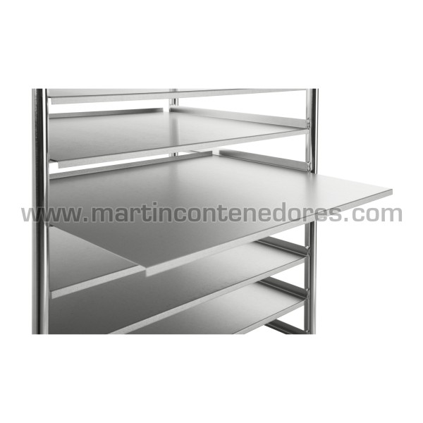 Shelf for trolley 440x600x1880 mm