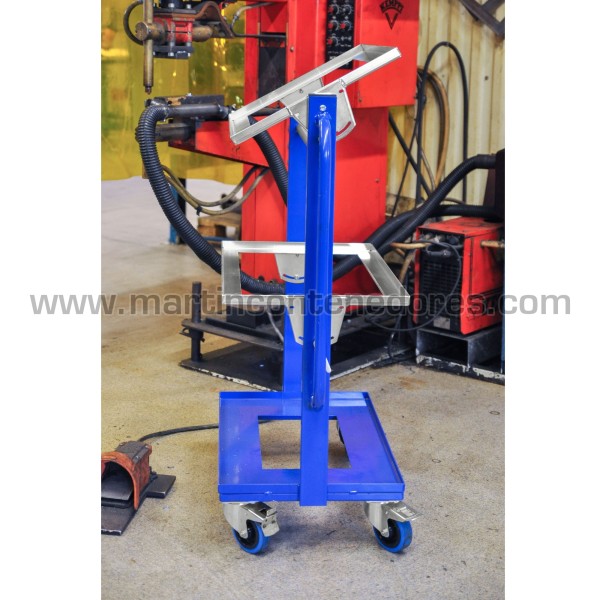 Carrinho suporte para caixas Euro-norma 600x400 mm