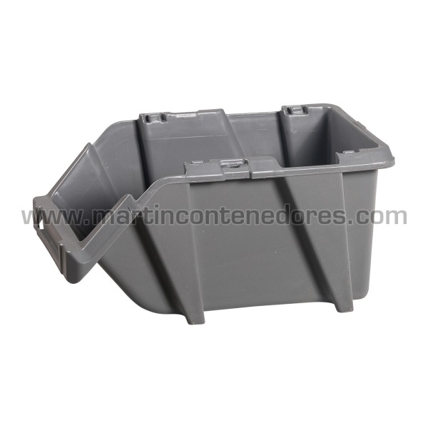 Storage bin plastic 243x160x121 mm