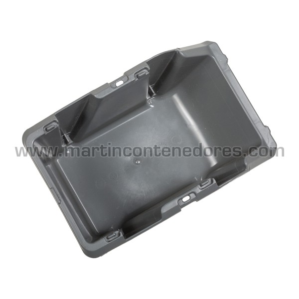 Storage bin plastic 243x160x121 mm