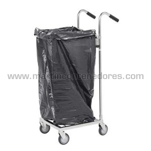 Ergonomic ESD sack trolley...