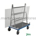 Carro para tablones y paneles 1000x700x1380 mm