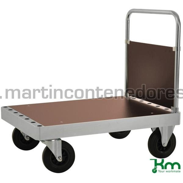 Carro plataforma con freno 900x600x960 mm