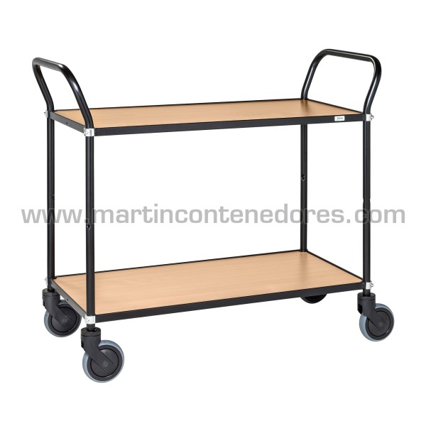 Chariot de service bêtre avec frein 1100x430x940 mm