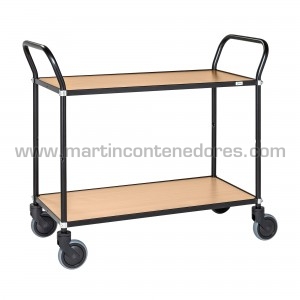 Design table trolley beech...