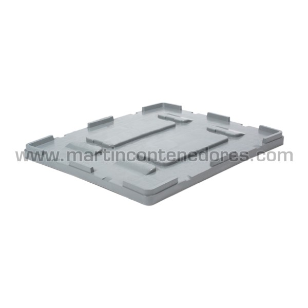 Lid plastic for stacking box plastic 1200x1000 mm