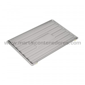 Tapa para caja 600x400 mm Gris