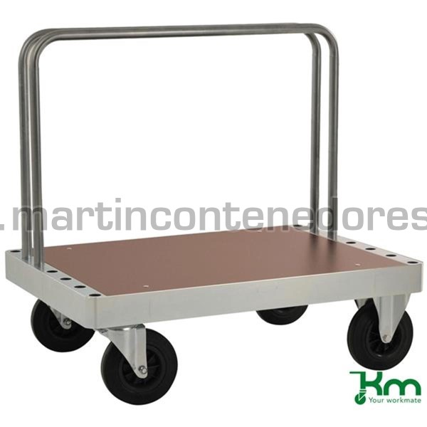 Carrinho de placas com freio 900x600x930 mm