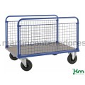 Platform trolley with 2 railings 1000x700x900 mm