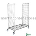 Chariot pour la préparation des commandes avec frein 900x625x1230 mm