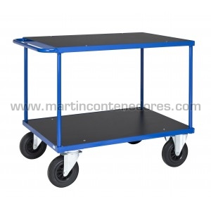 Table trolley with 2 levels...