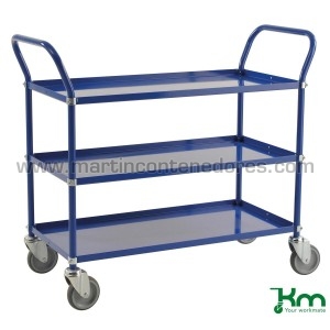 White picking trolley with...