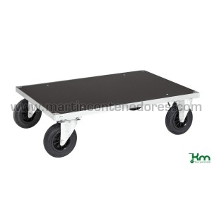 Galvanized platform trolley...