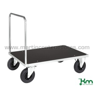 Galvanized platform trolley...